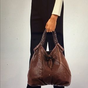 Sold! HENRY CUIR BEUGELIN Brown Leather Tote